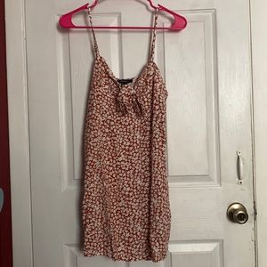 red flowy dress from forever 21